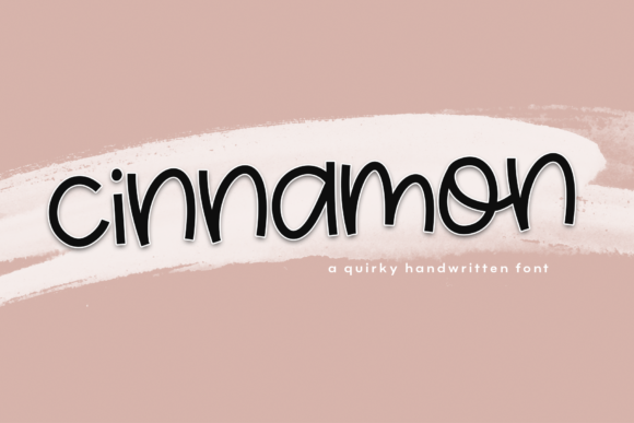 Cinnamon: A Whimsical Display Font for Creative Projects