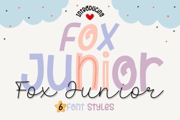 Discovering Fox Junior: A Playful Display Font for Bold Designs