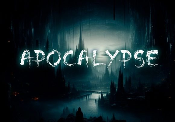 Dystopia: A Spooky Display Font for Bold Creative Projects